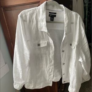 Jones New York. Linen jacket.  Brand new.